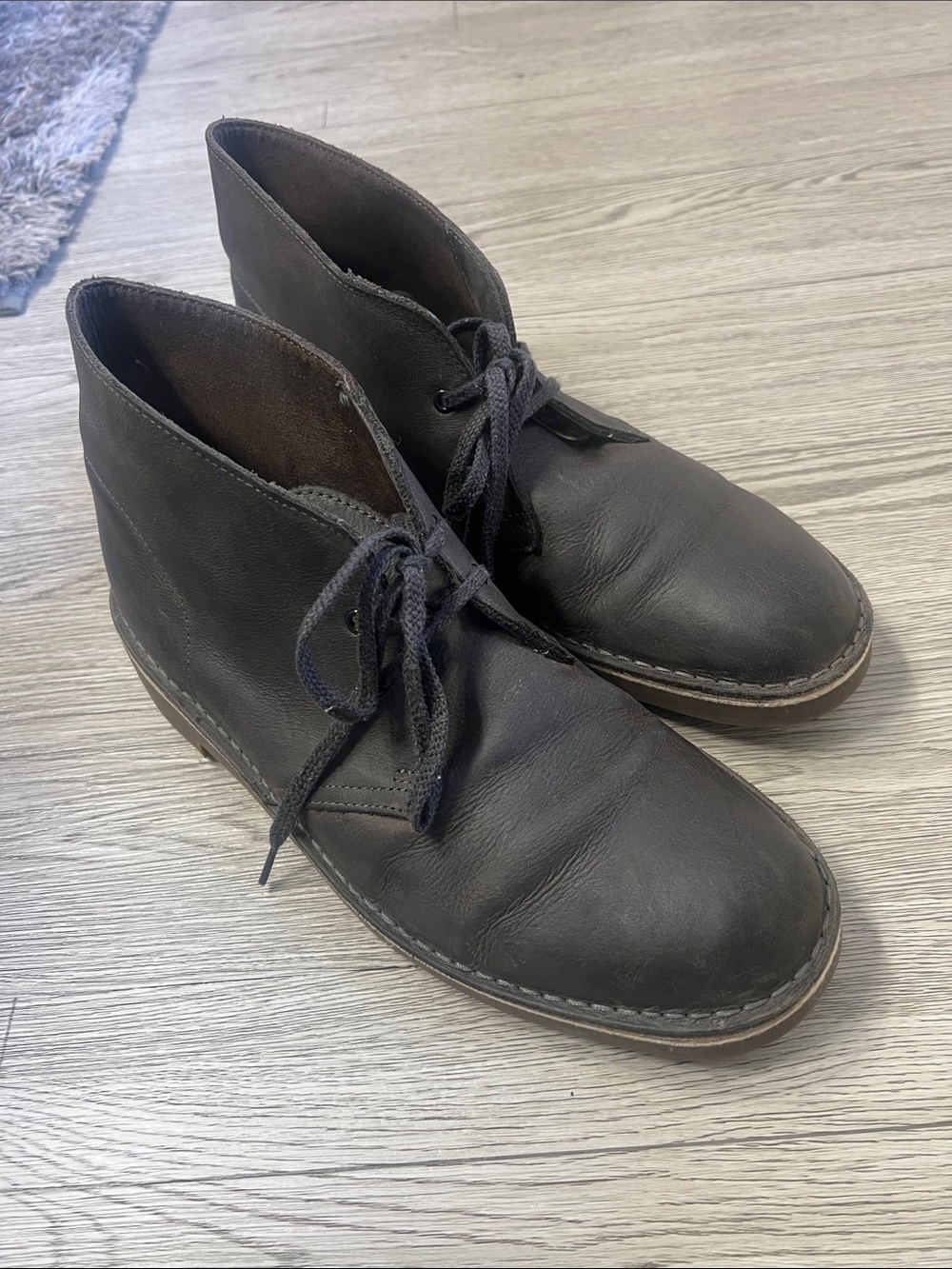 Clarks Men Dark Brown Chukka Boots